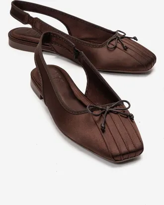 Prologue Zelvia Strik Slingback Ballerina