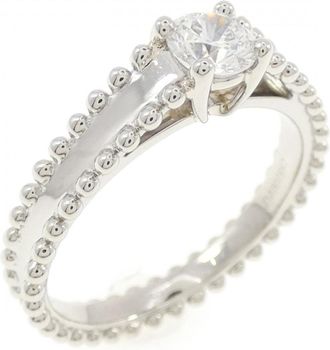 Van Cleef & Arpels Platinum Band Ring (Pre-Owned)