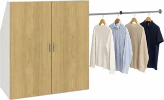 VCM Armario De Madera Con Techos Inclinados, Dacho L 90x100x52 - Vcm
