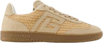 Balmain Swan Sneakers - Dames - Sneakers - Beige - 38 EU - Leer - Schoenen