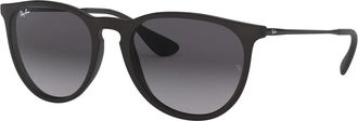 Ray-Ban Erika Zonnebril - unisex - Zonnebrillen - Zwart - 54 MM - Nylon - Accessoires