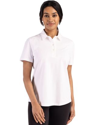 Cutter & Buck Advantage Refresh Epic Confidence Recycled Womens Tri-Blend Pique Polo