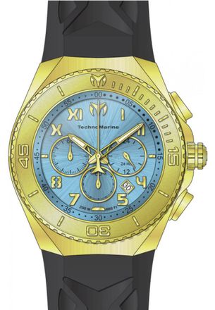 Technomarine TM-225008 Mens Manta Ocean Watch - Gold - One Size