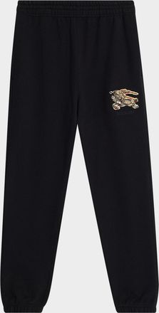 Burberry Mens EKD Check Slim Cotton Joggers