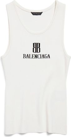 Balenciaga Nano Bb Tank Top Clothing