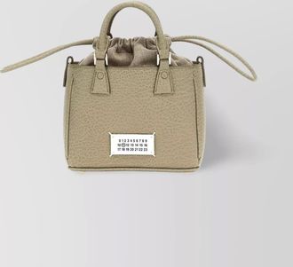 Maison Margiela textured finish horizontal tote bag