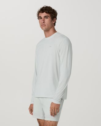 Vuori Clothing Long Sleeve Strato Breathe Tee | Breeze | Medium
