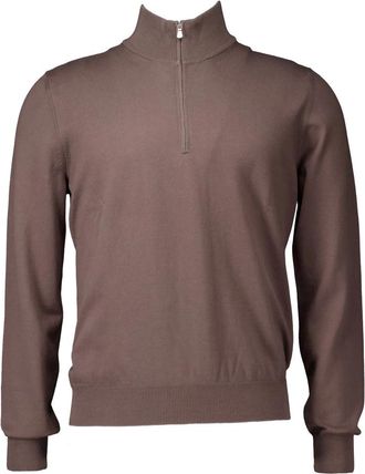 Gran Sasso Heren, Truien, Bruin, Maat: 2XL Katoen