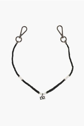 Dsquared2 Two Tone D2 Chain For Pants with Monogram Charm size Unica