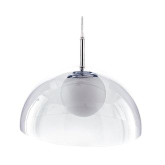 Oresteluchetta Lampadario In Plastica Trasparente Cm. &Oslash;.37 X H.24