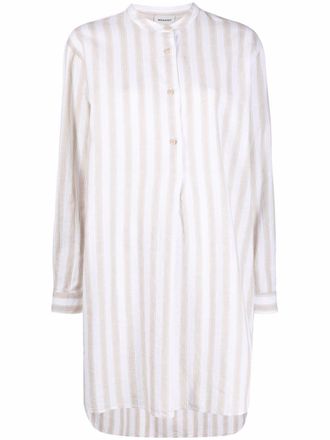 Woolrich Kraagloze blouse - Beige