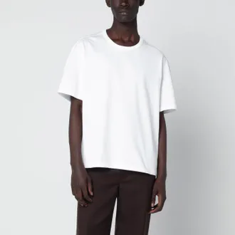 S&eacute;fr Mauro white T-shirt in organic cotton