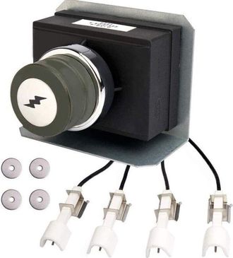 OEM Kit De Encendido 7629 Para Weber Genesis I 330 Con Mandos De Quemador Delantero (2011-2016). Incluye Kit De Elemento De Encendido Piezoel&eacute;ctrico Y Kit