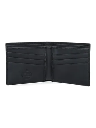 Vivienne Westwood Womens Wallets Black Cow Leather