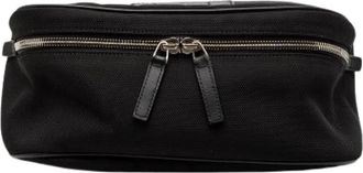 Gucci Pre-owned Nylon Belt Bag - Dames - Vintage Heuptassen - Zwart - ONE Size - Nylon - Vintage