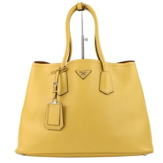 Prada Mustard Tote Bag (Pre-Owned)