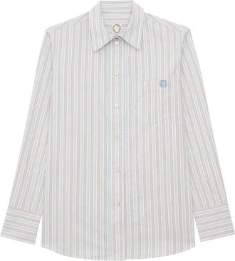 Ines De La Fressange Maureen Shirt - - Blouses & Shirts - Donna - Grigio - L
