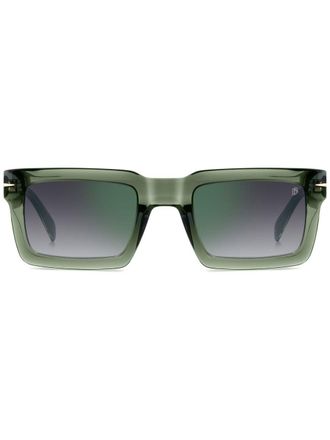Eyewear by David Beckham rectangle-frame sunglasses - Green