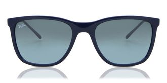 Ray-Ban RB4344 65353M Mens Sunglasses Blue Size 56