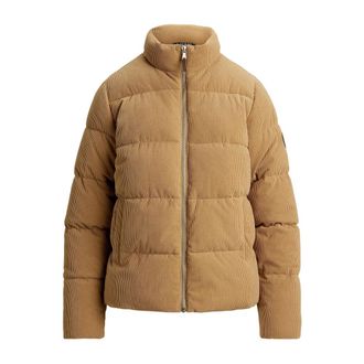 Ralph Lauren Dames, Jassen, Bruin, Maat: M Leer