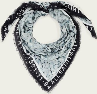 AllSaints Modal Canter Square Scarf, Size: One Size