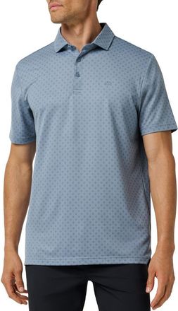 Travis Mathew Final Drive Geo Polo in Rain Washed at Nordstrom, Size Xx-Large