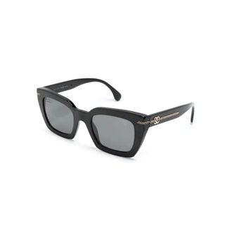 Chanel Sunglasses, female, Black, Size: 51 MM Square Sunglasses