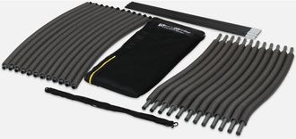 Alice's Garden Red Interior De Protecci&oacute;n De La Cama El&aacute;stica