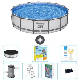 Bestway Piscina Bestway Steel Pro Max Redonda - 457x122 Cm - 8-piezas S582