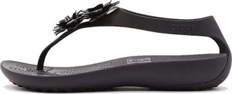 Crocs (WMNS) Crocs Breathable Cozy Lightweight Black Sandals 205600-060