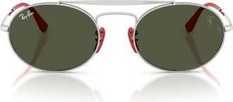 Ray-Ban Sunglasses Rb3775 M F00731 Ferrari Silver/Green Unisex