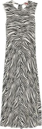 Max Mara Calate Jurk - Dames - Maxi kleedjes - Veelkleurig - L - Kleedjes