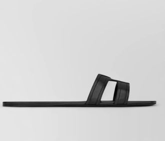 Saint Laurent leather flat sandals