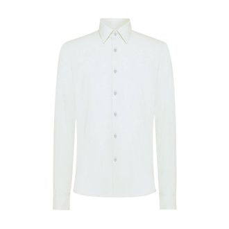 Roberto Ricci Design Oxford Shirt - Heren - Zakelijke Overhemden - Wit - L - Overhemden