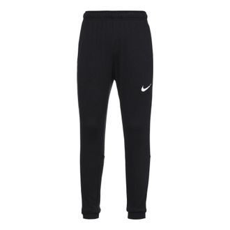 Nike Casual Sports Logo Solid Color Bundle Feet Pants Black DB4218-010
