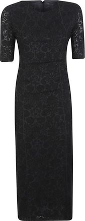 Pinko Pinko, Kleedjes, Dames, Zwart, M, Wol, Arame Dress