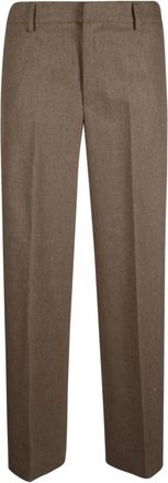Pantaloni Torino Lorenza Pant - Dames - Straight fit broeken - Beige - XS - Broeken