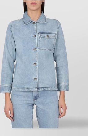 A.P.C. long sleeve shirt chest pocket