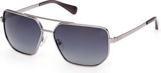 Timberland TB00076 Polarized 08D Mens Sunglasses Gunmetal Size 62