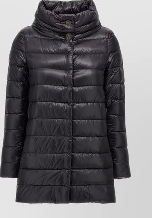 Herno down quilted midi puffer jacket