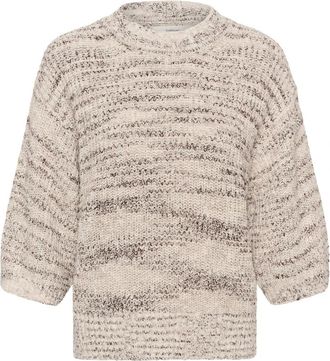 Inwear Nature Mix - Dames - Ronde hals truien - Grijs - XS - Truien & Vesten