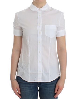 John Galliano Cotton Shirt Womens Top