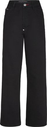 Philipp Plein Denim Broek Losjes Iconic Plein