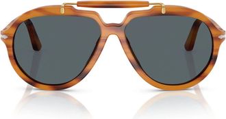 Persol Sunglasses Po0202 S 960/R5 X Netflix Series Senna Brown/Blue Unisex
