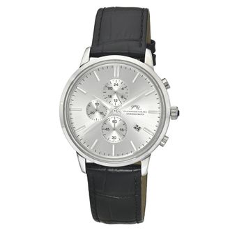 Porsamo Bleu Aura Chronograph Silver-tone Dial Mens Watch 1431AAUL