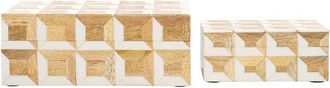 Safavieh Set of 2 Lori Decor Boxes
