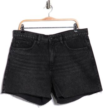 Good American Good Standard Long Shorts in Black381 at Nordstrom Rack, Size 00