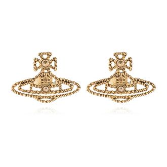 Vivienne Westwood Earrings Coretta - female - Vivienne Westwood - Earrings - Yellow - ONE SIZE - Accessories
