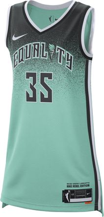 Nike Jonquel Jones New York Liberty Nike Womens Dri-FIT WNBA Victory Jersey in Green | FD0806-308