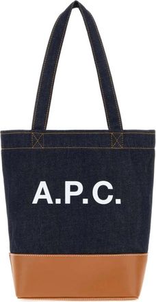 A.P.C. Axel Small Tote - Heren - Shoppers - Veelkleurig - ONE Size - Katoen - Tassen